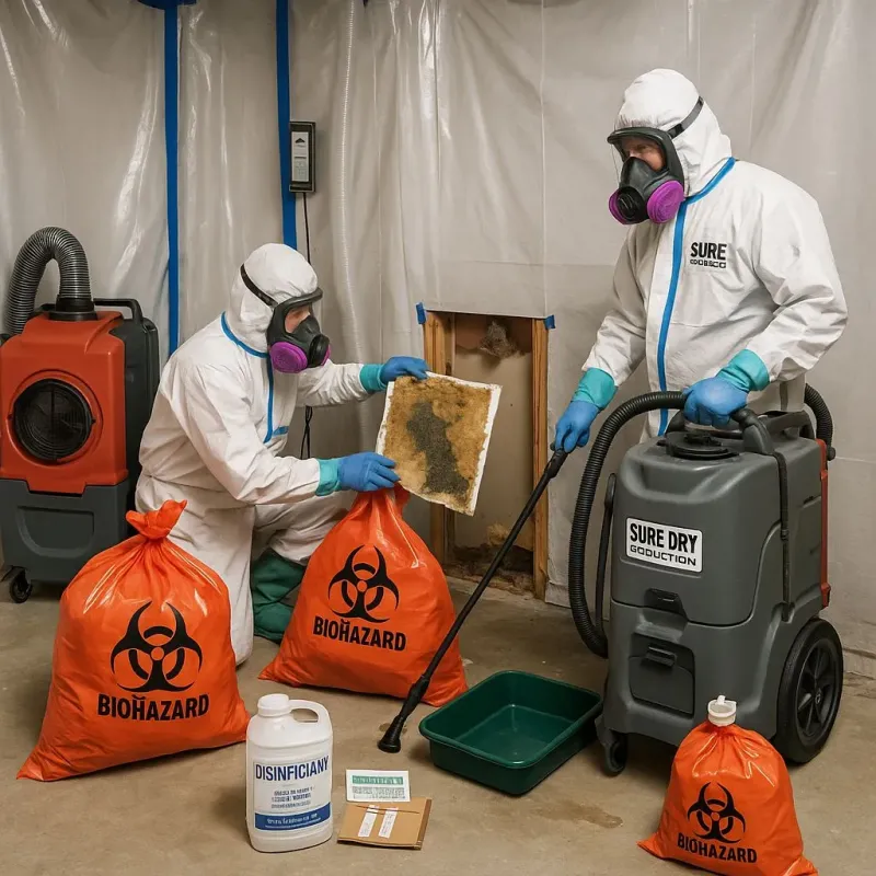 Contaminated Water Handling Protocols process in Carrollton, TX