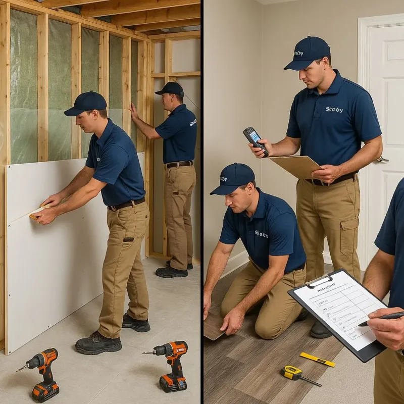 Repairs and Reconstruction process in Carrollton, TX