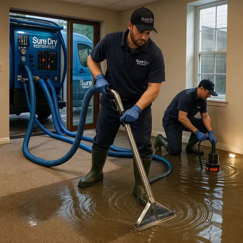 Water Extraction and Removal process in Carrollton, TX